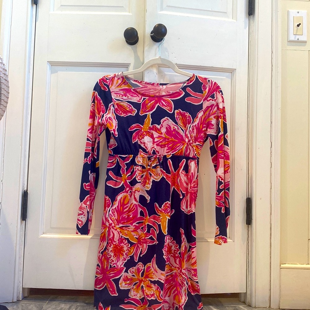 Floral lily Pulitzer kids dress